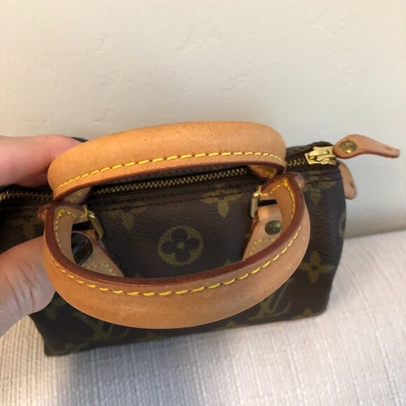 Louis Vuitton (LV) NANO Speedy Monogram Mini Bag-w COA - Picture 10 of 14